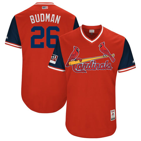 Bud Norris "Budman" St. Louis Cardinals Majestic 2018 Players' Weekend Authentic Flex Base Jersey