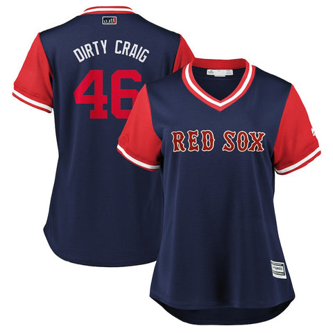 Craig Kimbrel "Dirty Craig" Boston Red Sox Majestic Women's 2018 Players' Weekend Cool Base Jersey