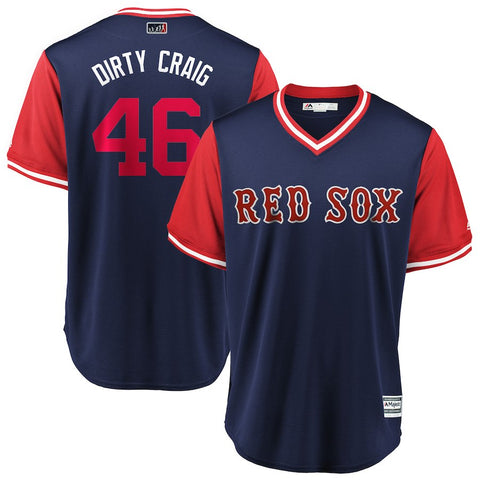 Craig Kimbrel "Dirty Craig" Boston Red Sox Majestic 2018 Players' Weekend Cool Base Jersey