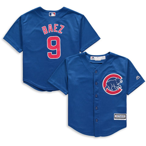 Javier Baez Chicago Cubs Majestic Preschool Alternate Official Cool Base Player Jersey