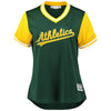 Jed Lowrie "Jedi" Oakland Athletics Majestic Women's 2018 Players' Weekend Cool Base Jersey
