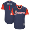 Ozzie Albies "Puchi" Atlanta Braves Majestic 2018 Players' Weekend Authentic Jersey