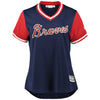 Ozzie Albies "Puchi" Atlanta Braves Majestic Women's 2018 Players' Weekend Cool Base Jersey