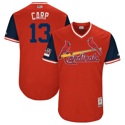 Matt Carpenter "Carp" St. Louis Cardinals Majestic 2018 Players' Weekend Authentic Jersey