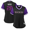 Nolan Arenado "Nado" Colorado Rockies Majestic Women's 2018 Players' Weekend Cool Base Jersey