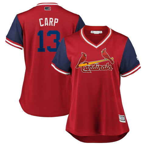 Matt Carpenter "Carp" St. Louis Cardinals Majestic Women's 2018 Players' Weekend Cool Base Jersey