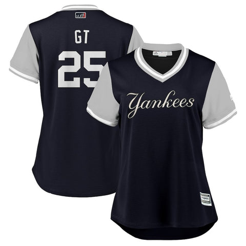 Gleyber Torres "GT" New York Yankees Majestic Women's 2018 Players' Weekend Cool Base Jersey