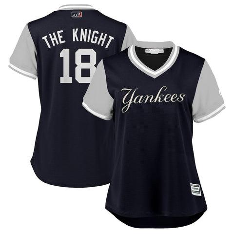 Didi Gregorius "The Knight" New York Yankees Majestic Women's 2018 Players' Weekend Cool Base Jersey