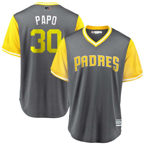 Eric Hosmer "Papo" San Diego Padres Majestic 2018 Players' Weekend Cool Base Jersey