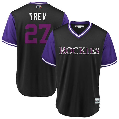 Trevor Story "Trev" Colorado Rockies Majestic 2018 Players' Weekend Cool Base Jersey