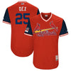 Dexter Fowler "Dex" St. Louis Cardinals Majestic 2018 Players' Weekend Authentic Jersey