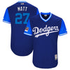 Matt Kemp "Matt" Los Angeles Dodgers Majestic 2018 Players' Weekend Authentic Jersey