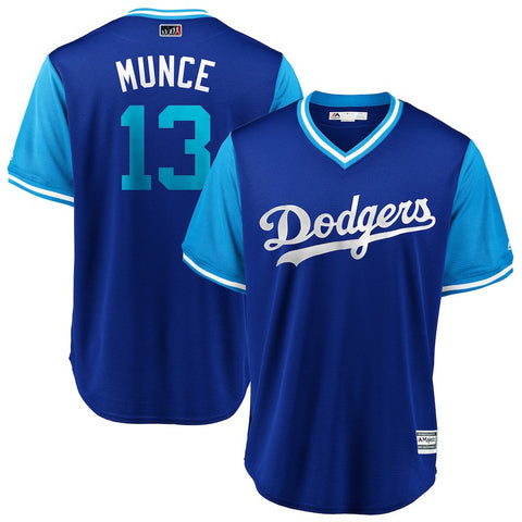 Max Muncy "Munce" Los Angeles Dodgers Majestic 2018 Players' Weekend Cool Base Jersey