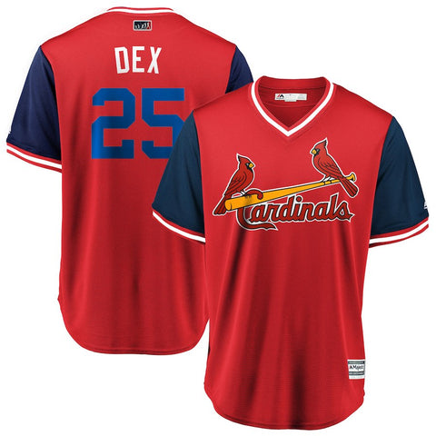 Dexter Fowler "Dex" St. Louis Cardinals Majestic 2018 Players' Weekend Cool Base Jersey