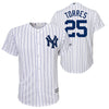 Gleyber Torres New York Yankees Majestic Youth Road Official Team Cool Base Player Jersey