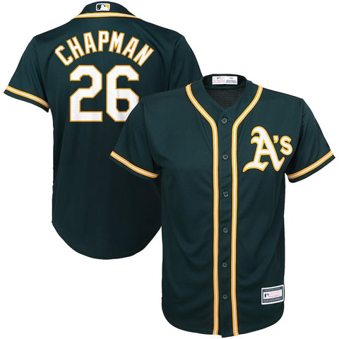 Matt Chapman Oakland Athletics Majestic Youth Alternate Cool Base Replica Player Jersey