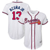 Ronald Acuna Jr. Atlanta Braves Majestic Youth Home Official Team Cool Base Player Jersey