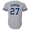Giancarlo Stanton New York Yankees Majestic Youth Road Official Team Cool Base Player Jersey