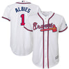Ozzie Albies Atlanta Braves Majestic Youth Alternate Official Team Cool Base Player Jersey