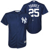 Gleyber Torres New York Yankees Majestic Youth Road Official Team Cool Base Player Jersey