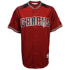 Nick Ahmed Arizona Diamondbacks Majestic Alternate Official Cool Base Player Jersey - Red/Black