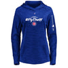 Chicago Cubs Majestic Women's 2018 Postseason Authentic Collection Streak Fleece Pullover Hoodie