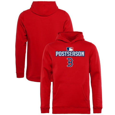 Boston Red Sox   Youth 2018 Postseason Deck Pullover Hoodie