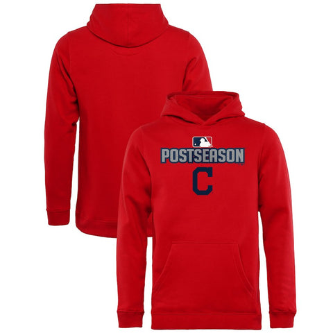 Cleveland Indians   Youth 2018 Postseason Deck Pullover Hoodie