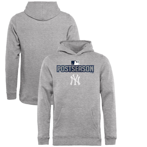 New York Yankees   Youth 2018 Postseason Deck Pullover Hoodie
