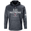 Cleveland Indians Majestic 2018 Postseason Authentic Collection Streak Fleece Pullover Hoodie