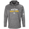 Oakland Athletics Majestic 2018 Postseason Authentic Collection Streak Fleece Pullover Hoodie