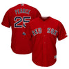 Steve Pearce Boston Red Sox Majestic 2018 Postseason Alternate Cool Base Player Jersey