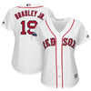 Jackie Bradley Jr. Boston Red Sox Majestic Women's 2018 Postseason Home Cool Base Player Jersey