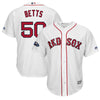 Mookie Betts Boston Red Sox Majestic 2018 Postseason Alternate Cool Base Player Jersey
