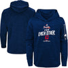 Atlanta Braves Majestic Youth 2018 Postseason Authentic Collection Streak Fleece Pullover Hoodie