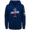 Atlanta Braves Majestic Youth 2018 Postseason Authentic Collection Streak Fleece Pullover Hoodie