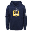Milwaukee Brewers Majestic Youth 2018 Postseason Authentic Collection Streak Fleece Pullover Hoodie