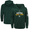 Oakland Athletics Majestic Youth 2018 Postseason Authentic Collection Streak Fleece Pullover Hoodie