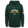 Oakland Athletics Majestic Youth 2018 Postseason Authentic Collection Streak Fleece Pullover Hoodie