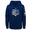 New York Yankees Majestic Youth 2018 Postseason Authentic Collection Streak Fleece Pullover Hoodie