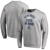 New York Yankees   Hometown Collection New York State Pullover Sweatshirt - Heathered Gray