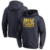 Milwaukee Brewers   Hometown Collection Brew Town Pullover Hoodie - Navy