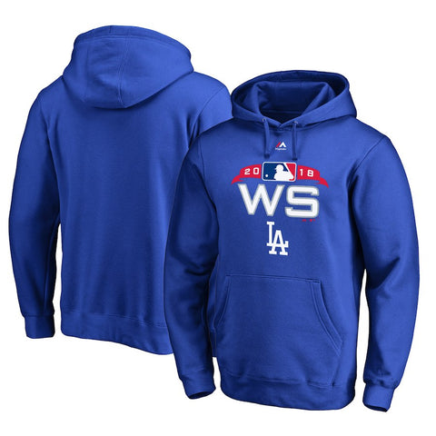 Los Angeles Dodgers Majestic 2018 World Series Bound Authentic Collection Big & Tall Pullover Hoodie