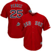 Steve Pearce Boston Red Sox Majestic 2018 World Series Cool Base Player Jersey