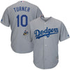 Justin Turner Los Angeles Dodgers Majestic 2018 World Series Cool Base Player Jersey