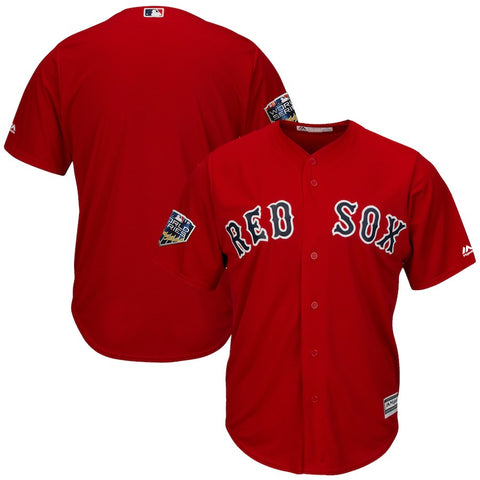 Boston Red Sox Majestic 2018 World Series Cool Base Team Jersey
