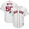 Mookie Betts Boston Red Sox Majestic 2018 World Series Cool Base Player Jersey