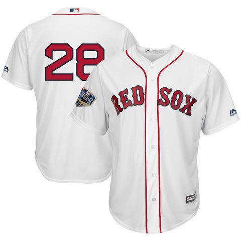 J.D. Martinez Boston Red Sox Majestic 2018 World Series Cool Base Player Number Jersey