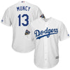 Max Muncy Los Angeles Dodgers Majestic 2018 World Series Cool Base Player Jersey