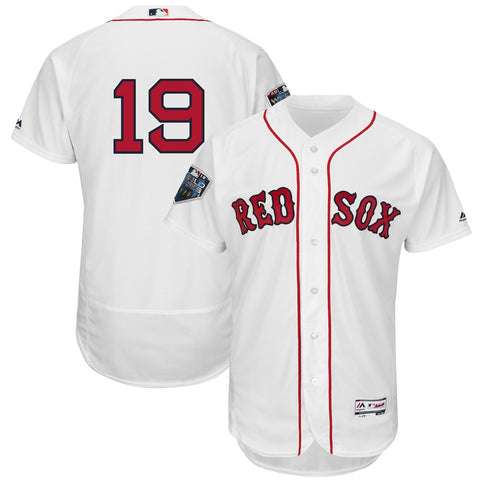 Jackie Bradley Jr. Boston Red Sox Majestic 2018 World Series Flex Base Player Jersey